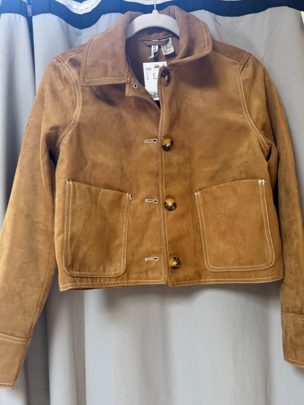 Jacket in Tan - Picture 2 of 5